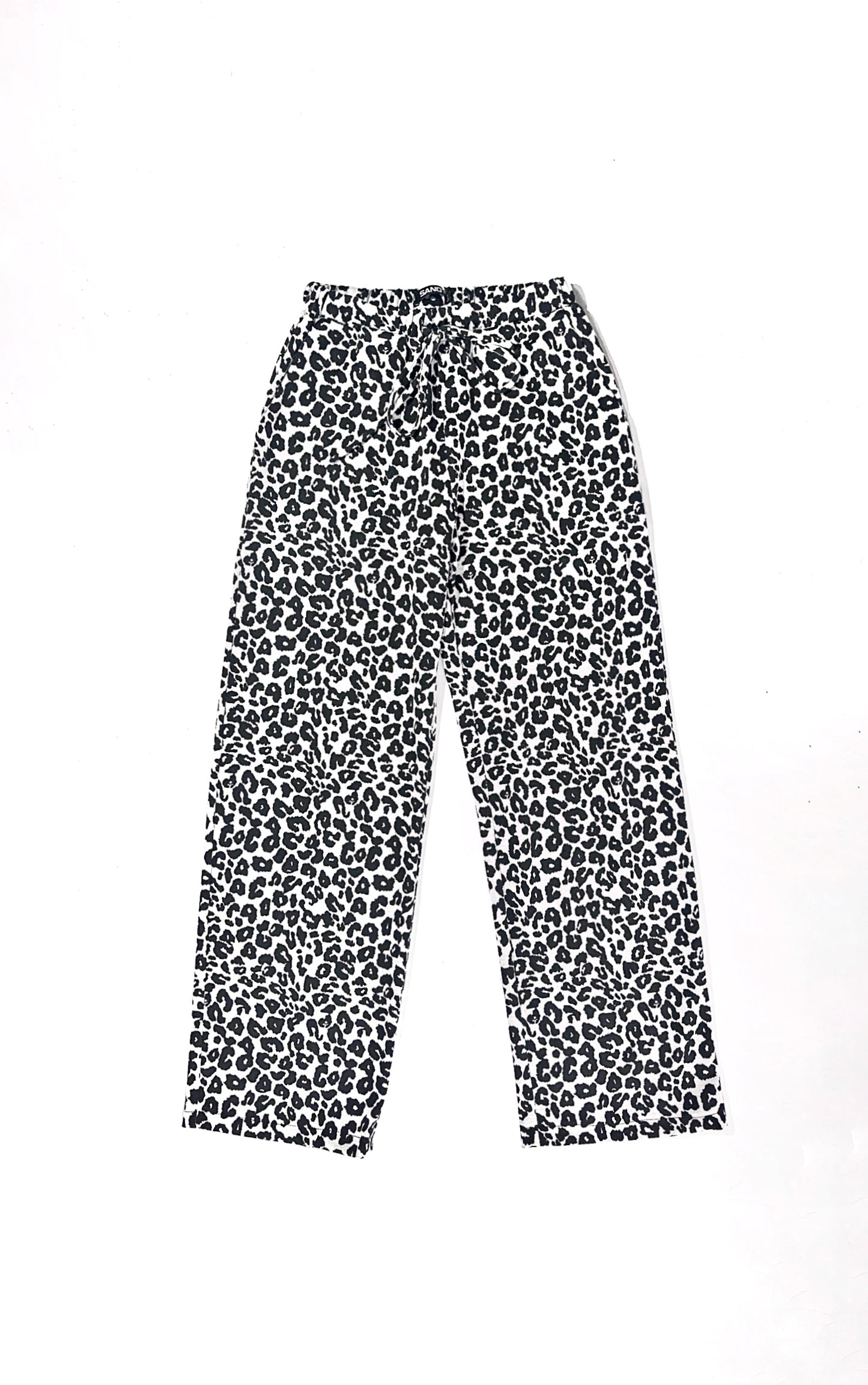 Pantalón ancho punto suave