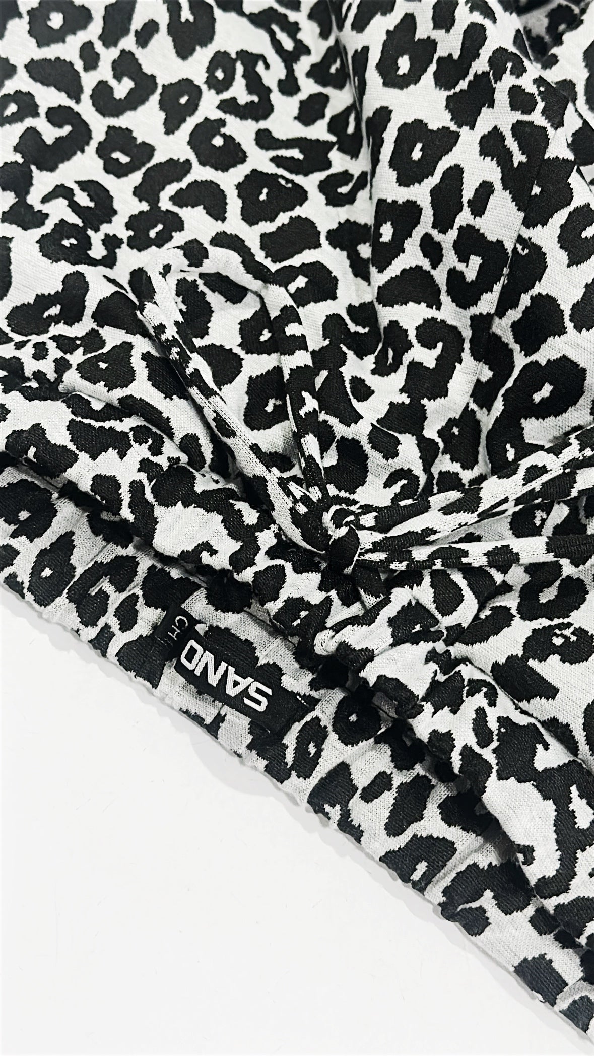 Pantalón ancho punto suave