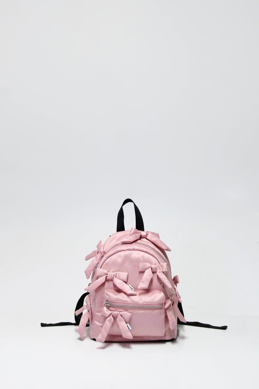 Mochila aplicación moños