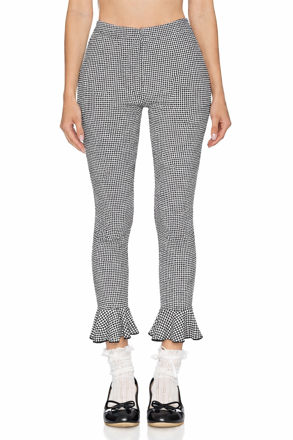 Pantaloncillos elásticos con volantes