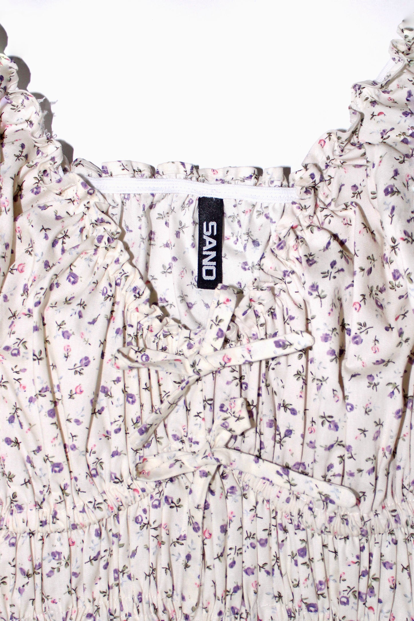 Blusa manga 3/4  flores